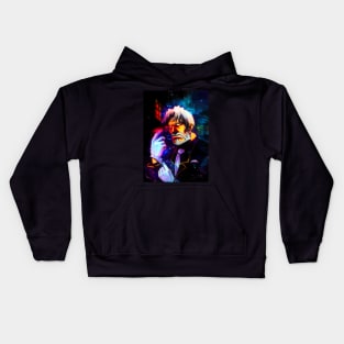 Neon Iron Butler Kids Hoodie